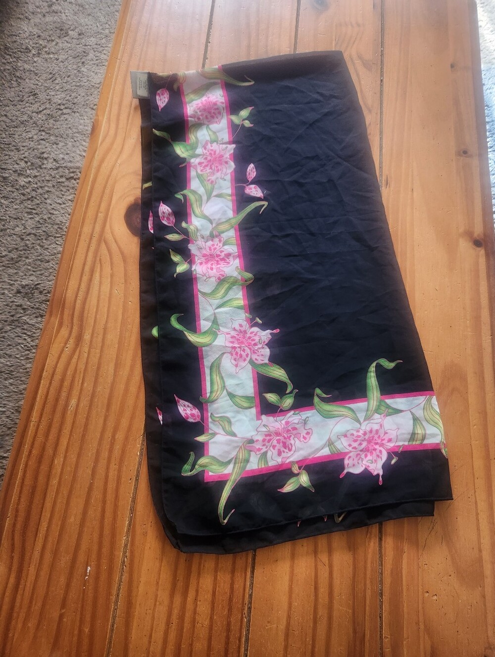 Your Best Look Floral Swim Sarong Multi Color